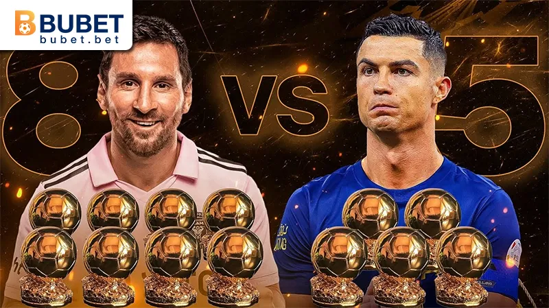 Bóng Đá 2 Messi và Ronaldo đối đầu trên sân bóng